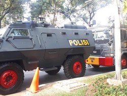 Jelang Pelantikan Anggota DPRD DKI, Baracuda hingga Water Cannon Siaga