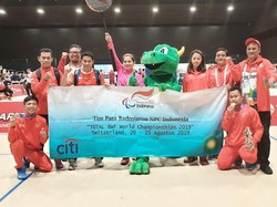 Selain The Daddies, Para Bulutangkis Juga Rebut 4 Emas di Kejuaraan Dunia 2019