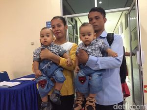 Sukses Dipisahkan, Kembar Siam Adam-Malik Tinggalkan Rumah Sakit