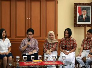 Menkes Menerima Pelajar Penemu Alternatif Obat Kanker