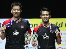Hendra/Ahsan Juara Dunia Lagi, Istri Kompak Siapkan Kejutan di Jakarta