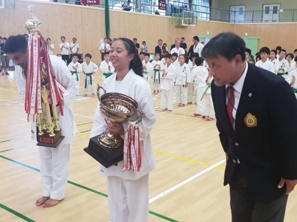 Tampil sebagai Debutan di Japan Open, Karateka Cicalengka Juara