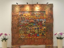 Menhub Apresiasi Pelukis yang Karyanya Menghiasi Terminal 3 Soetta