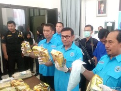 Kurir 20 Kg Sabu Diciduk BNN di Palembang