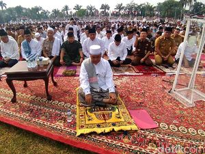 Masyarakat Sumatera Selatan Serentak Laksanakan Salat Minta Hujan Masyarakat Sumatera Selatan Serentak Laksanakan Salat Minta Hujan