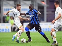 Pada pertandingan Serie A ini, Inter bermain dominan dengan menciptakan 15 attempts, delapan di antaranya on goal. Reuters/Daniele Mascolo.