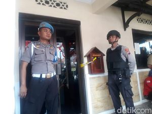 Mapolsek Tlogowungu Dijaga Ketat Pasca Pembacokan Kanit Provos