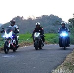 Wah, Honda PCX Dimodif atas Cafe Racer, Bagger dengan Adventure