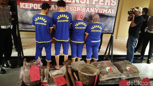 Ini Pelaku Pembunuhan Kerabat Sendiri di Banyumas