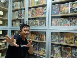 Kisah Kolektor Komik Lawas Andy Wijaya Mengoleksi Komik Tertua di Indonesia