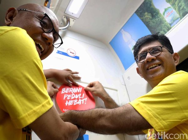 Cara KPK Kampanye Antikorupsi di MRT