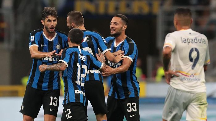 Inter Milan memuncaki klasemen Liga Italia di pekan pertama (Foto: Emilio Andreoli/Getty Images)