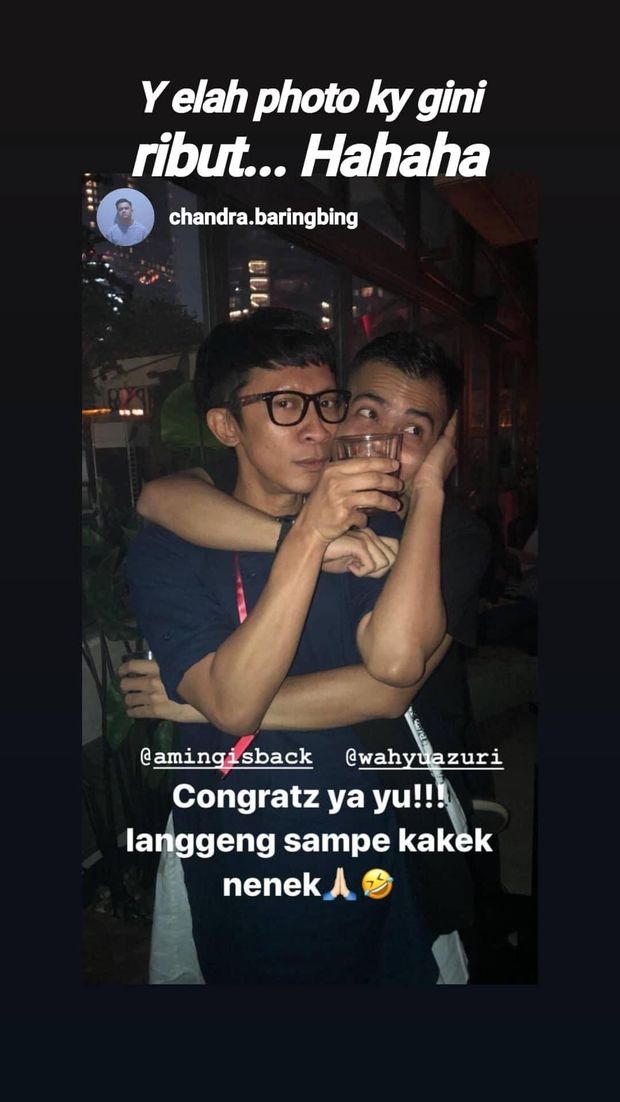 Tanggapan Aming soal video mesra dengan sesama jenis
