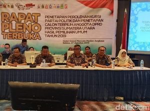 Peroleh 19 Kursi, PDIP Kuasai DPRD Sumut