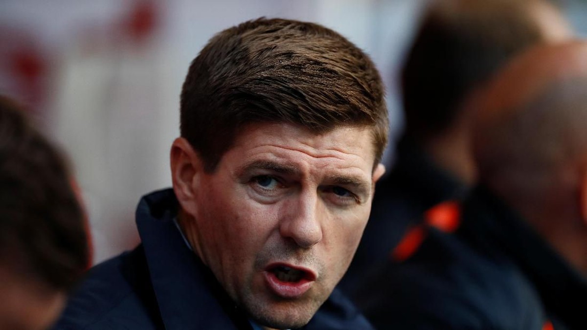 Steven Gerrard dianggap paling pas gantikan Juergen Klopp di Liverpool (Jason Cairnduff/Reuters)