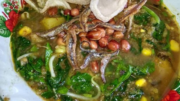 bubur pedas khas kalimantan