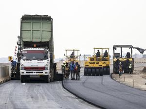 Lagi Masa Pandemi, Konstruksi Tol Trans Sumatera Jalan Terus
