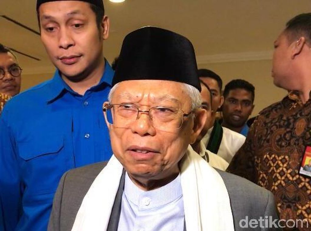 Jelang Pelantikan Wapres, Maruf Amin Tak Ambil Pusing Jelang Pelantikan Wapres, Maruf Amin Tak Ambil Pusing