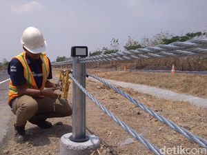 Cegah Kecelakaan Fatal, Tol Cipali Dipasangi Kawat Baja
