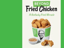 KFC Uji Coba Peluncuran Fried Chicken Nabati Berbahan Kedelai