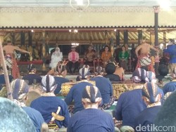 Bertamu ke Keraton Yogya, Raja Malaysia Disuguhi Tarian Beksan Lawung