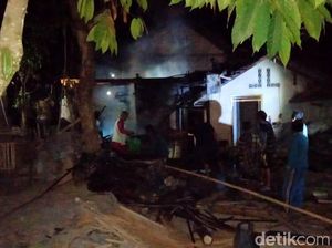 Dikira Padam, Api dari Tempat Sampah Membakar Rumah Warga Wonogiri