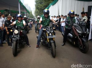 Ketika Dirut BPJS TK dan Menaker Konvoi Bareng