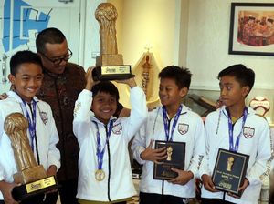 Juara Gothia Cup 2019, Asiana Soccer School Disambut Menpora Juara Gothia Cup 2019, Asiana Soccer School Disambut Menpora