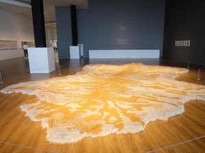 Unik! 660 Ribu Batang Rokok di Karya Instalasi Xu Bing