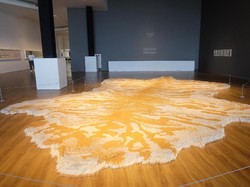 Unik! 660 Ribu Batang Rokok di Karya Instalasi Xu Bing