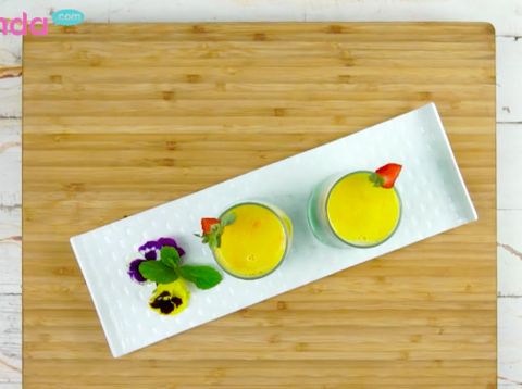 Resep Pumpkin Pandan Puding, Santapan Segar di Siang Hari 