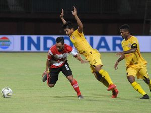 Diimbangi Tim Juru Kunci, Madura United Banyak Salah Sendiri