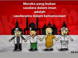 Dahulukan Kemanusiaan di Atas Keberagamaan