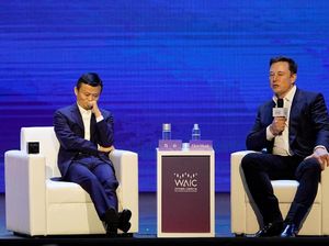 Suasana Ganjil Pertemuan Elon Musk dan Jack Ma Suasana Ganjil Pertemuan Elon Musk dan Jack Ma