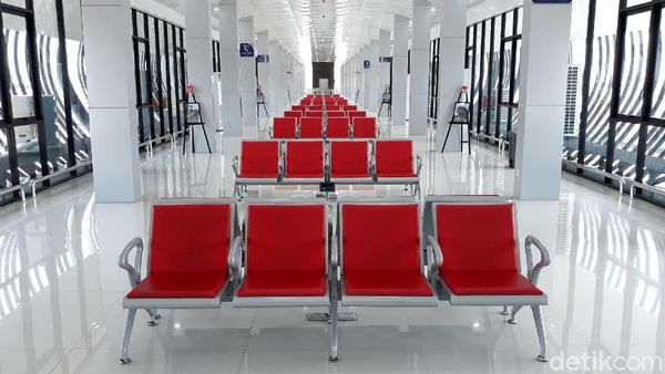 Penampakan Ruang Tunggu Anyar Stasiun Balapan
