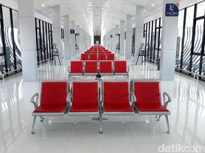 Penampakan Ruang Tunggu Anyar Stasiun Balapan