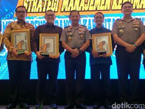 detikcom Raih Penghargaan Media Online Mitra Terbaik Polri