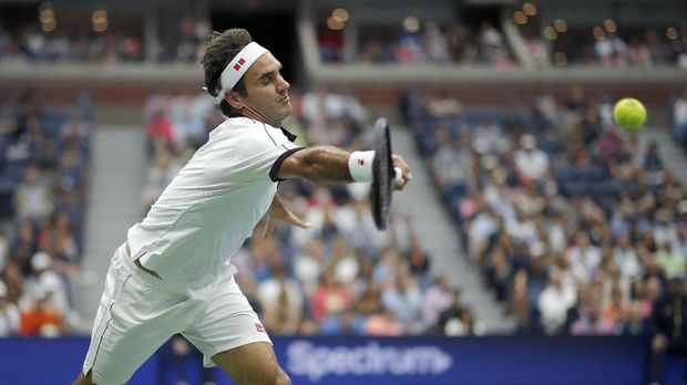 Roger Federer berhasil ke semifinal Australia Open 2020. (