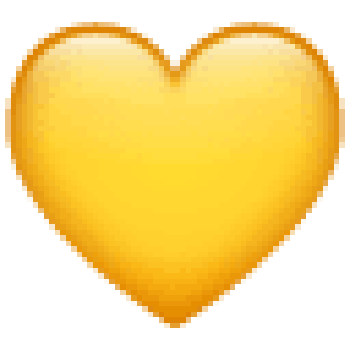 Arti Emoji Hati warna kuning