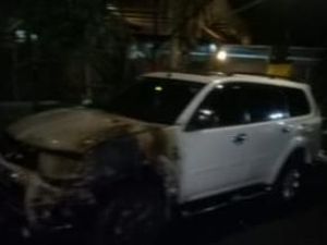 Lirikan di Motor Berujung Pembakaran Mobil, Sekuriti di Bali Ditangkap