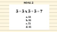 Soal Matematika Ini Nggak Rumit, Bisakah Kamu Memecahkannya?