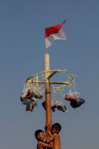 Panjat Pinang Bukan Panjat Sosial