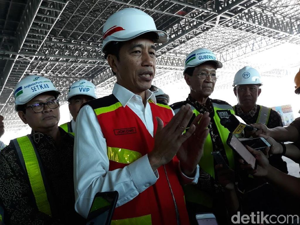 Jokowi Wanti-wanti Bandara Kulon Progo Bisa Tarik Turis Asing Jokowi Wanti-wanti Bandara Kulon Progo Bisa Tarik Turis Asing
