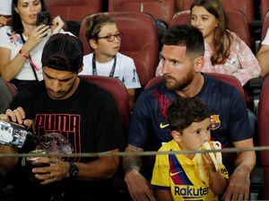 Soal Anaknya Rayakan Gol Betis ke Gawang Barca, Ini Klarifikasi Messi Soal Anaknya Rayakan Gol Betis ke Gawang Barca, Ini Klarifikasi Messi