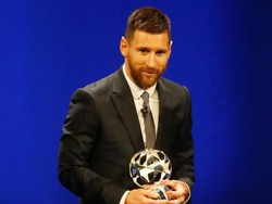 Kalahkan Mane-Ronaldo, Messi Penyerang Terbaik Liga Champions 2018/2019
