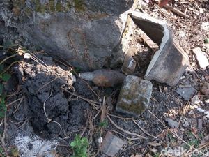 Warga Sragen Temukan Mortir, Jihandak Polda Jateng Diterjunkan