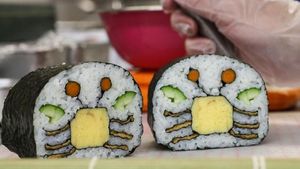 Yuk, Intip 10 Kreasi Sushi yang Super Gemesin Ini!