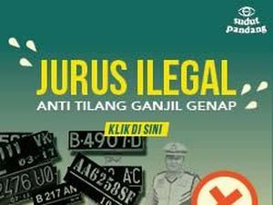 Jangan Ditiru! Siasat Pengemudi Nakal Atasi Ganjil Genap