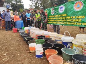 Ciamis Krisis Air Bersih, Warga Butuh Bantuan 30 Ribu Liter Per Hari