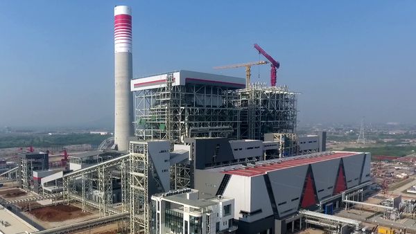 Melihat Penampakan PLTU Jawa 7 dari Udara